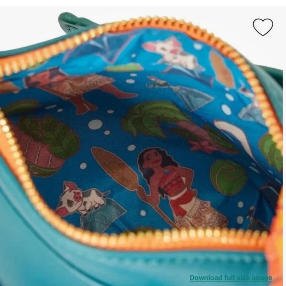 NEW with Tags In Sealed Bag- Disney Moana Hei Hei Figural Crossbody Bag - Picture 12 of 14